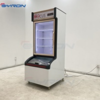 Congélateur vertical commercial Byron pour magasin de proximité, congélateur mère et enfant, réfrigération verticale