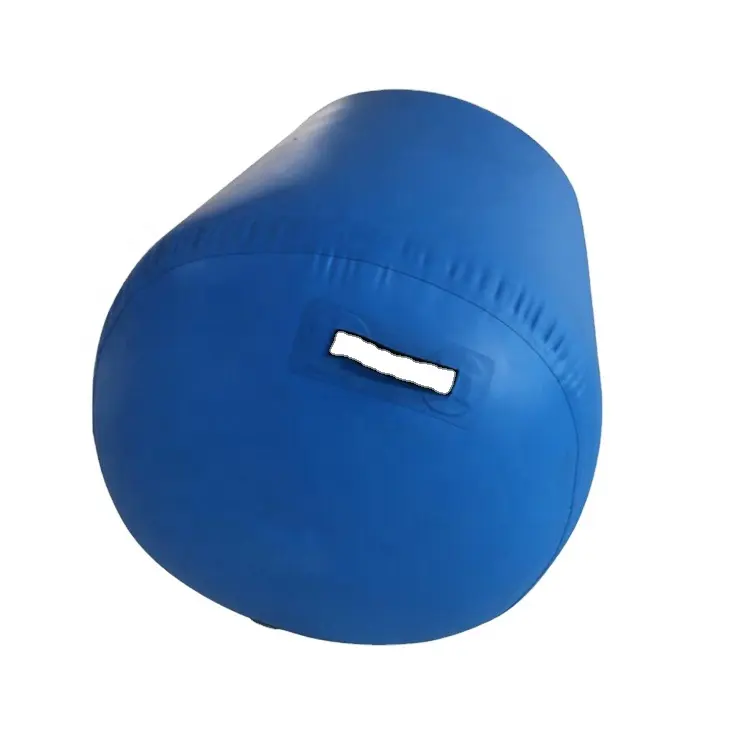 कस्टम टिकाऊ सिलेंडर जिम चटाई के लिए Inflatable हवा बैरल रोलर व्यायाम प्रशिक्षण