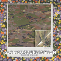 Tissu Oxford enduit PU camouflage M09, imperméable et résistant aux déchirures, en polyester, pour vêtements tactiques et sacs