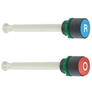 XB5 Complete Manual Overload Reset <b>Push</b>-<b>Button</b> Head Plastic Design 22mm Mounting Hole TH 1NO <b>Switch</b> - Product Image 1
