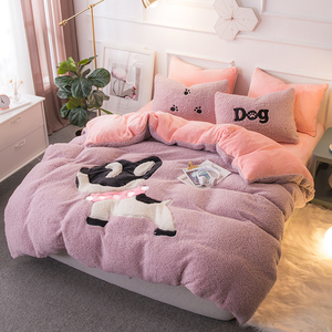 Commercio all'ingrosso Panno Morbido di Berber Set di Biancheria Da Letto di <span class=keywords><strong>Flanella</strong></span> Lenzuolo - Product Image 6
