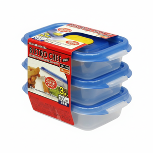 Bistro Chef Mini Square 3P 200 Almacenamiento y contenedor de alimentos - Product Image 1