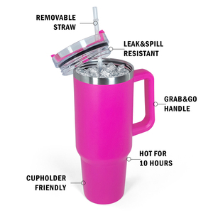 Vaso Térmico de Acero Inoxidable de Doble Pared con Sublimación Arcoíris de 40 oz, Ecológico, Disponible en Almacén de EE. UU. y China, Regreso a Clases - Product Image 3