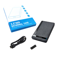 Custodia Mobile per HDD SATA da 2,5 Pollici USB 3.0 Tipo C Box Esterno Portatile per Hard Disk SSD SATA 3.0 USB3.0 da 2,5" Tipo-C