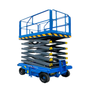 Ihurmo bình thường điện một người đàn ông duy nhất di động towable nền tảng nhỏ Scissor Lift Nâng Nền tảng - Product Image 1