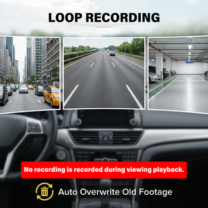 Podofo Dash <span class=keywords><strong>Cam</strong></span> 4K per Audi 2019-2026 A4 A6, Scatola Nera Auto DVR WiFi Plug & Play, Visione Notturna, Registrazione in Loop, G-Sensor, OEM/ODM - Product Image 4