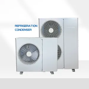 Industrial Air Cooled Refrigeration Condenser For Refrigeration Condensing Unit 380V 50HZ
