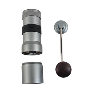 Moulin à café léger en aluminium pour la maison, les voyages et le bureau, moulin à café manuel portable pour expresso - Product Image 5