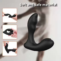 Masseur de prostate pour homme, vibrateur, stimulateur du point G, dilatateur anal, masturbateur électrique portable, plug anal, jouets sexuels anaux en ABS+silicone