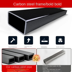 Cama Moderna con Estructura <span class=keywords><strong>de</strong></span> Hierro para <span class=keywords><strong>Alquiler</strong></span> en Hoteles, Hospitales, Escuelas, Villas y Apartamentos - 1.8m con Tapicería <span class=keywords><strong>de</strong></span> Tela - Product Image 5