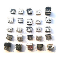 Connecteur Micro USB Femelle Mini 5 Broches 8 Broches 14 Broches pour Applications d'Alimentation Marque JHW OEM/ODM Disponible