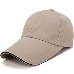 Gorra de Béisbol Personalizada Azul Marino de 6 Paneles con Visera Larga, Estilo Deportivo Urbano, Tela Resistente - Product Image 5
