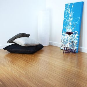 Suelo de Bambú Carbonizado Sólido YUYOU, Diseño Moderno, Tablas Medianas, Instalación con Pegamento/Clavos/Grapas, Uso en Hogar y Oficina - Product Image 5