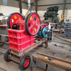 XL PE250 400 Kleiner Backenbrecher AC-Motor Stahlkonstruktion 20t/h Kapazität Hochwertige Wahl für Granit- und Basaltzerkleinerung - Product Image 3