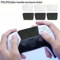 Autocollants pour manette PS5, autocollants multi-textures de couleur unie pour la manette tactile PlayStation PS5, protecteur de manette de jeu (2 pièces)