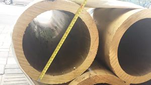 Matériau de construction résistant à la corrosion, tube rond sans soudure en cuivre pur à 99,9 % personnalisé T1/2/3 pour climatisation/réfrigérateur - Product Image 3