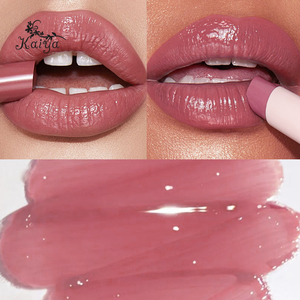 Venta al por mayor Prensa Diseño Tubo Nude Pink Plumping Labiales Maquillaje Vegano Hidratado Delgado Lápiz <span class=keywords><strong>Labial</strong></span> Cremoso Hidratante Lápiz <span class=keywords><strong>Labial</strong></span> - Product Image 2