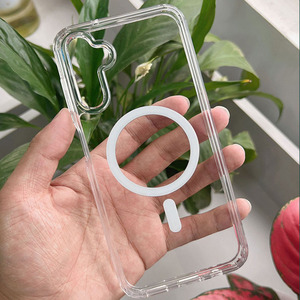 Funda magnética transparente S26 Ultra S26 Plus, funda magnética ultracrílica S26 para casa móvil, funda magnética ultraclara para <span class=keywords><strong>Samsung</strong></span> S26 - Product Image 5