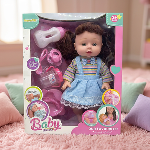 Pearltoys Baby Doll With Accessories 27cm Plastic Girl Toy Ages 3+ - Product Image 1