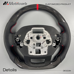 Volante de Fibra de Carbono Personalizado para Ford F-150 XL 4x4 Raptor R Tremor STX 2019-2025, Accesorios Interiores para Automóvil - Product Image 5