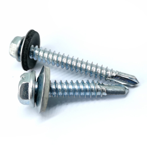 Tornillos Autoperforantes Personalizados para Techos Metálicos de Acero al Carbono C1022 Métricos/Pulgadas con Arandela de Goma - Product Image 3