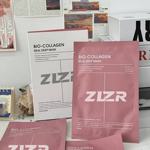 Masque facial en hydrogel au collagène profond, effet lifting, masque visage bio-collagène pour la nuit - Product Image 4