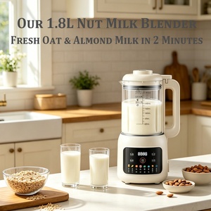 Máquina para Hacer <span class=keywords><strong>Leche</strong></span> Vegetal <span class=keywords><strong>de</strong></span> 1.8L y 220V con Logotipo OEM Personalizado, Antiadherente, para <span class=keywords><strong>Leche</strong></span> <span class=keywords><strong>de</strong></span> Avena, Soya y Almendras - Product Image 1