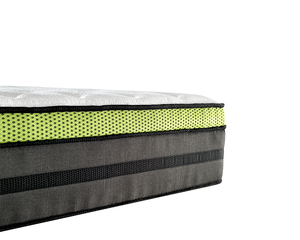 Cuna Comfort Cool <span class=keywords><strong>Memory</strong></span> <span class=keywords><strong>Foam</strong></span> Latex Topper Profesional <span class=keywords><strong>Royal</strong></span> Italian Coir Pocket Spring Colchón con infusión de gel - Product Image 4