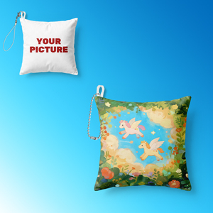 OEM ODM Kundenspezifisches Design Niedliches Dakimakura Charm Anime Plüschkissen Mini Dakimakura Schlüsselanhänger - Product Image 2