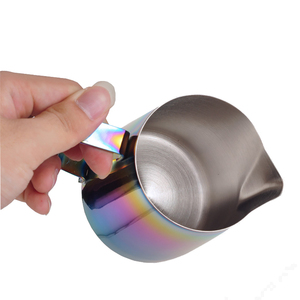 In acciaio inossidabile Latte Latte tazza vasetto 12 oz 20 oz Latte schiumato brocca per caffè Cappuccino Latte <span class=keywords><strong>Art</strong></span> - Product Image 3