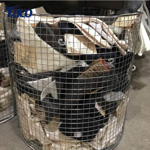 Rouleau de grillage soudé en fil d'acier à faible teneur en carbone galvanisé, maille carrée argentée de 1/4 et 1/2 pouce pour cages à lapins, service de découpe <span class=keywords><strong>YACO</strong></span> - Product Image 5