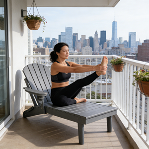 Sedie Adirondack Moderne dalla Cina, Sedia a Dondolo da Giardino Resistente per Interni ed Esterni - Product Image 1