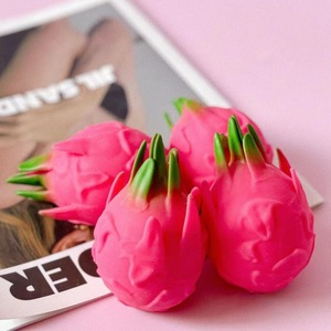 Most Popular TPR Simulation Dragon Fruit <b>Squishy</b> Stretchy Toy Slow Rising Stress Reliever Promotional Gifts for Kids Adults - Product Image 4