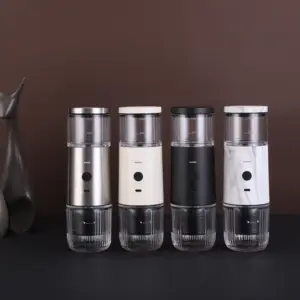 Portable Espresso Maker Travel Coffee Machine 9 Bar Pressure Compatible With Capsule