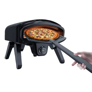 <span class=keywords><strong>Forno</strong></span> per Pizza Portatile a <span class=keywords><strong>Gas</strong></span> da 14 Pollici per Campeggio e Uso Esterno <span class=keywords><strong>con</strong></span> Gambe Pieghevoli - Product Image 1