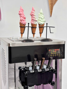 30Cups Continuous High-end Mirror Stainless <strong>Steel</strong> Ice Cream Machine Spaceman High Capacity Yogurt Pastry Custard Maker for <strong>Bar</strong> - Product Image 4