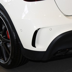 Ailerons de pare-chocs arrière Mercedes-Benz Classe GLA W156, motif carbone, plastique ABS, déflecteurs de porte de voiture, 2014-2018 - Product Image 3