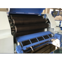 Machine à ouvrir le laine monocylindre pour éliminer les impuretés, les peluches, sortie de fibres moelleuses, compatible avec la ligne de production de cardage