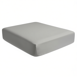 Drap-housse 100% coton gris italien Queen 160x200cm - Product Image 3