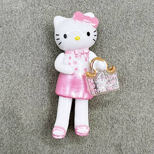 Venta al por mayor <span class=keywords><strong>casa</strong></span> <span class=keywords><strong>de</strong></span> <span class=keywords><strong>muñecas</strong></span> 3D Kawaii Annie Kitty resina encantos caja del teléfono basura Decoración Accesorios Diy llavero colgante artesanías - Product Image 1