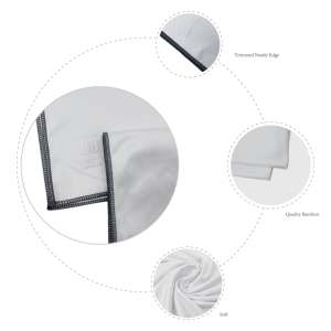 Paño de limpieza de microfibra de alta calidad, paño de limpieza de copa de vino, toalla de limpieza de vidrio - Product Image 4