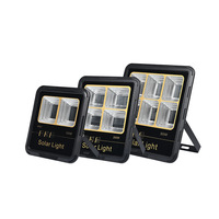 Projecteur LED Solaire Économique 200W 300W Étanche IP65 avec Télécommande, Allumage Crépusculaire, Lampe en Aluminium pour Jardin et Cour