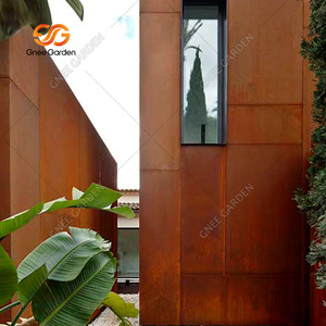 Panel de Revestimiento de Pared Cortina de Acero Corten y Aluminio, Corte Láser Personalizable, Uso Exterior Moderno, Certificado ISO 9001, Directo de Fábrica - Product Image 3