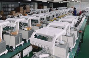 Vassoio di funzionamento dentale portatile con aspirazione espulsore Saliva personalizzato accetta unità di consegna dentale Mobile - Product Image 6