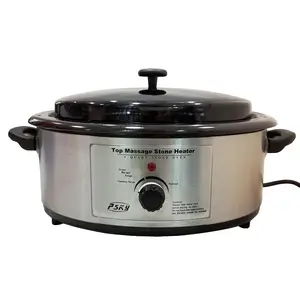 Profession elle Therapie werkzeuge Lieferant 750W Spa 6 Quart elektrische Heiz maschine Heiß <span class=keywords><strong>massage</strong></span> Stein heizung - Product Image 1