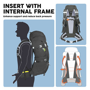 Nevo Rhino Outdoor Large Travel 40L Sport Bagpack Mochila <span class=keywords><strong>Randonnée</strong></span> Sacs à dos Dry Bag Climbing Gear Day Pack pour le camping - Product Image 5