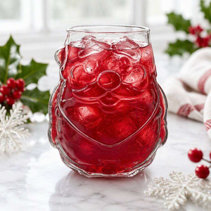 Tasse en verre borosilicate en forme de Père Noël 690 ml, résistante à la chaleur, compatible micro-ondes et lave-vaisselle, idéale pour cadeau de Noël, café et décoration intérieure - Product Image 4