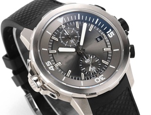 Montres mécaniques de haute qualité avec un design tendance, fonction calendrier, bracelet noir, très vendues - Product Image 4