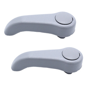Poignées de réglage de siège de voiture Renault, plastique gris, paire, 7701470827 7701205708 - Product Image 5