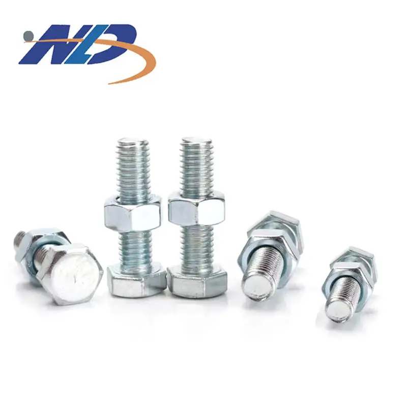 Fabrikant 19Mm Titanium Wiel Volledige Draad Half Ronde Moer Set Washer M16 Allen Socket Platte Kop M6x35 Hex Bolt